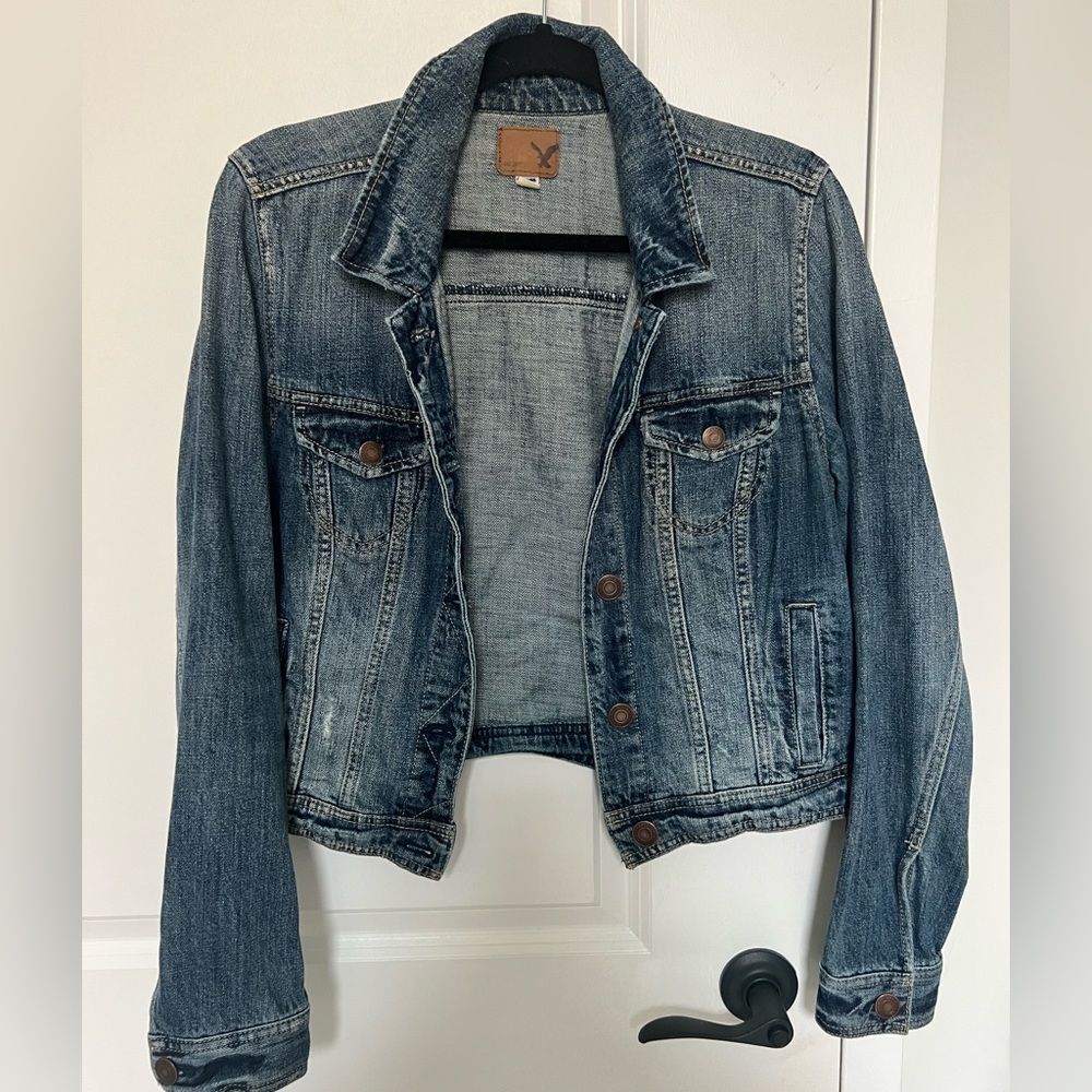 American Eagle Outfitters Blue Denim Jacket